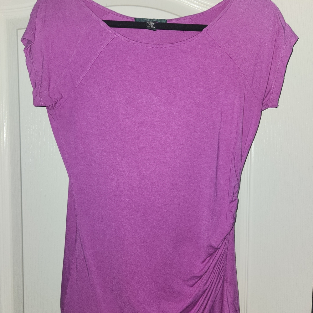 Ralph Lauren Women's Purple Top